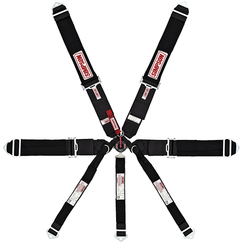 [29115BK] Simpson 7 Way Drag Seat-belt 29115BK