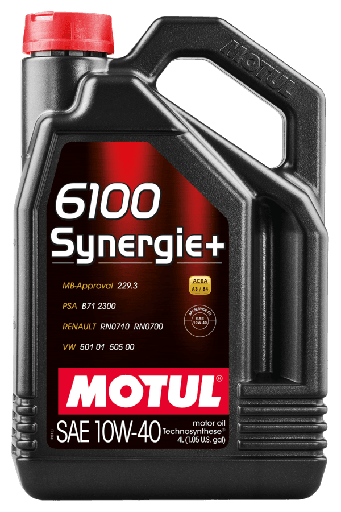 [MOT-109463] MOTUL 6100 SYNERGIE+ 10W40 - 4L