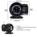 Profession Magician OBD2 F835 Digital Boost Gauge