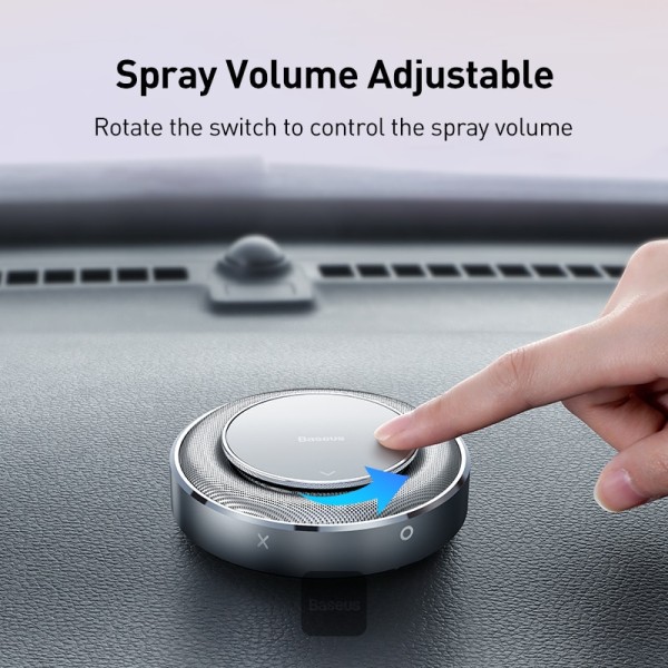 Baseus Metal fabric aroma holder  Silver