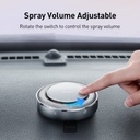 Baseus Metal fabric aroma holder  Silver