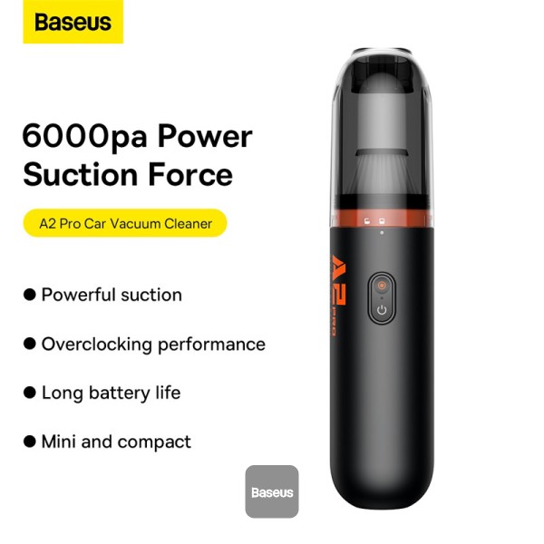 Baseus A2Pro Car Vacuum  Cleaner(6000pa) Black