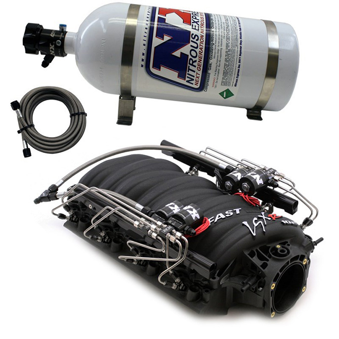 NX Intake011 Fast LS3/L92 102mm Intake with shark direct port & fuel rails
