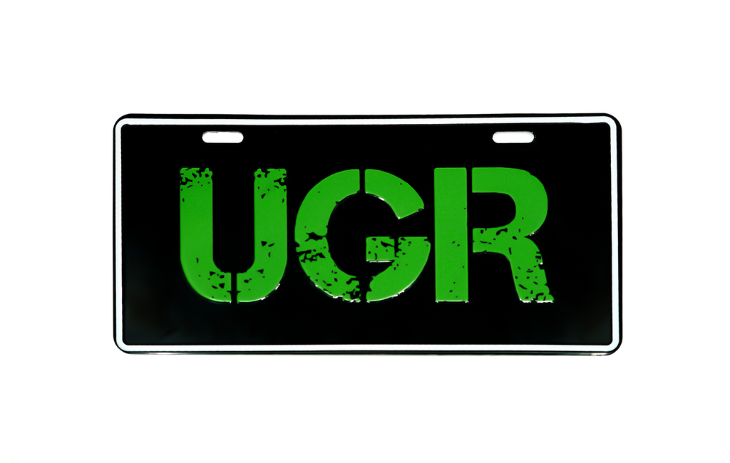 UGR Small License Plate Cover