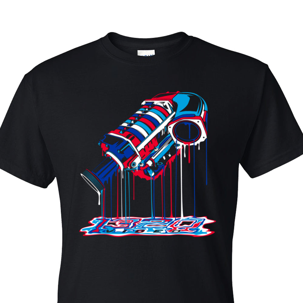 1320 SUPERCHARGER DRIP T-SHIRT