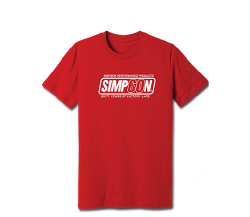 Simpson 60TH Red Tee