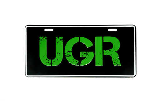[UGR-0753] UGR Small License Plate Cover