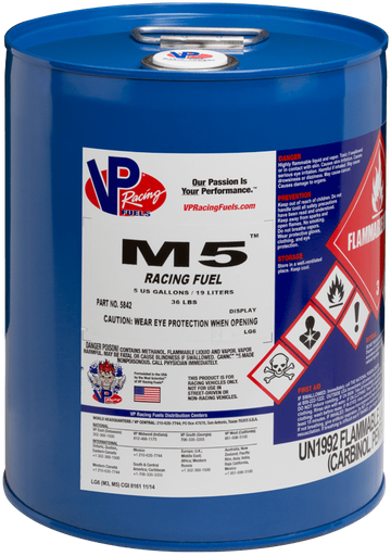 [5842] VP M5 Race Fuel - Methanol – 5 Gal.