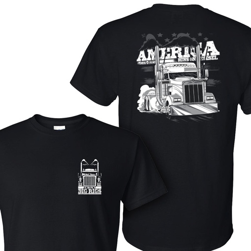 1320 America Runs on Diesel T-Shirt