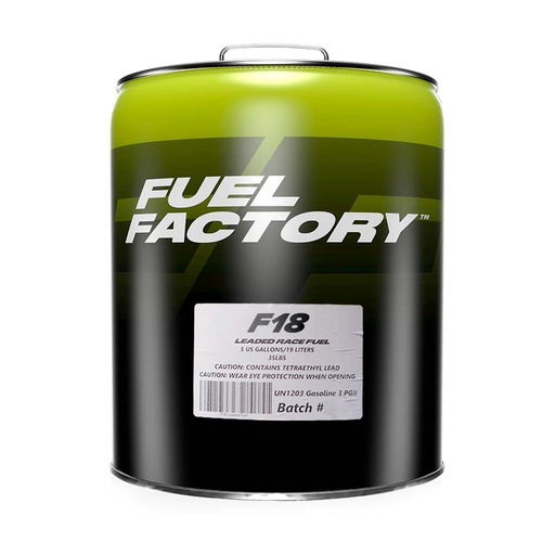 [FF-F18] Fuel Factory F18 – 5 Gal. Race Fuel