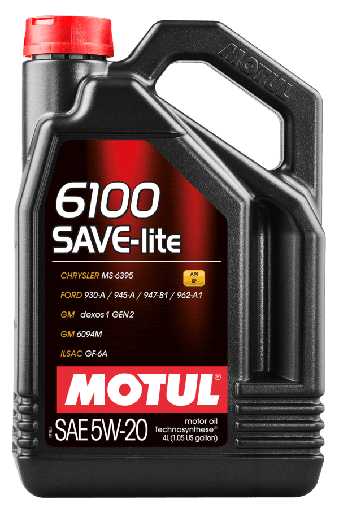 [MOT-108030] MOTUL 6100 SAVE-LITE 5W20 - 4L