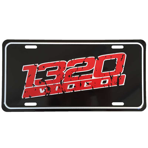 [1320-0006] 1320 License Plate Cover