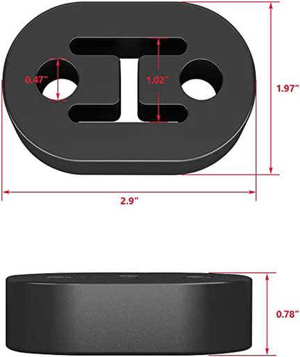 [UGR-0359] UGR exhaust Hanger Rubber