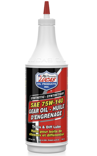 [LUC-10122-1] Lucas Gear Lube Synthetic 75W140